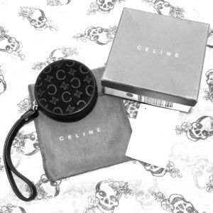Vintage Celine Monogram Wristlet/Change Purse